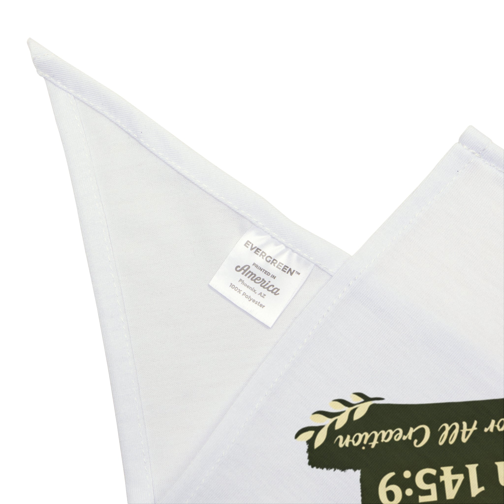 Psalm 145:9 Pet Bandana — Compassion for All Creatures Christian Dog Bandana, Matching Human Shirt Available