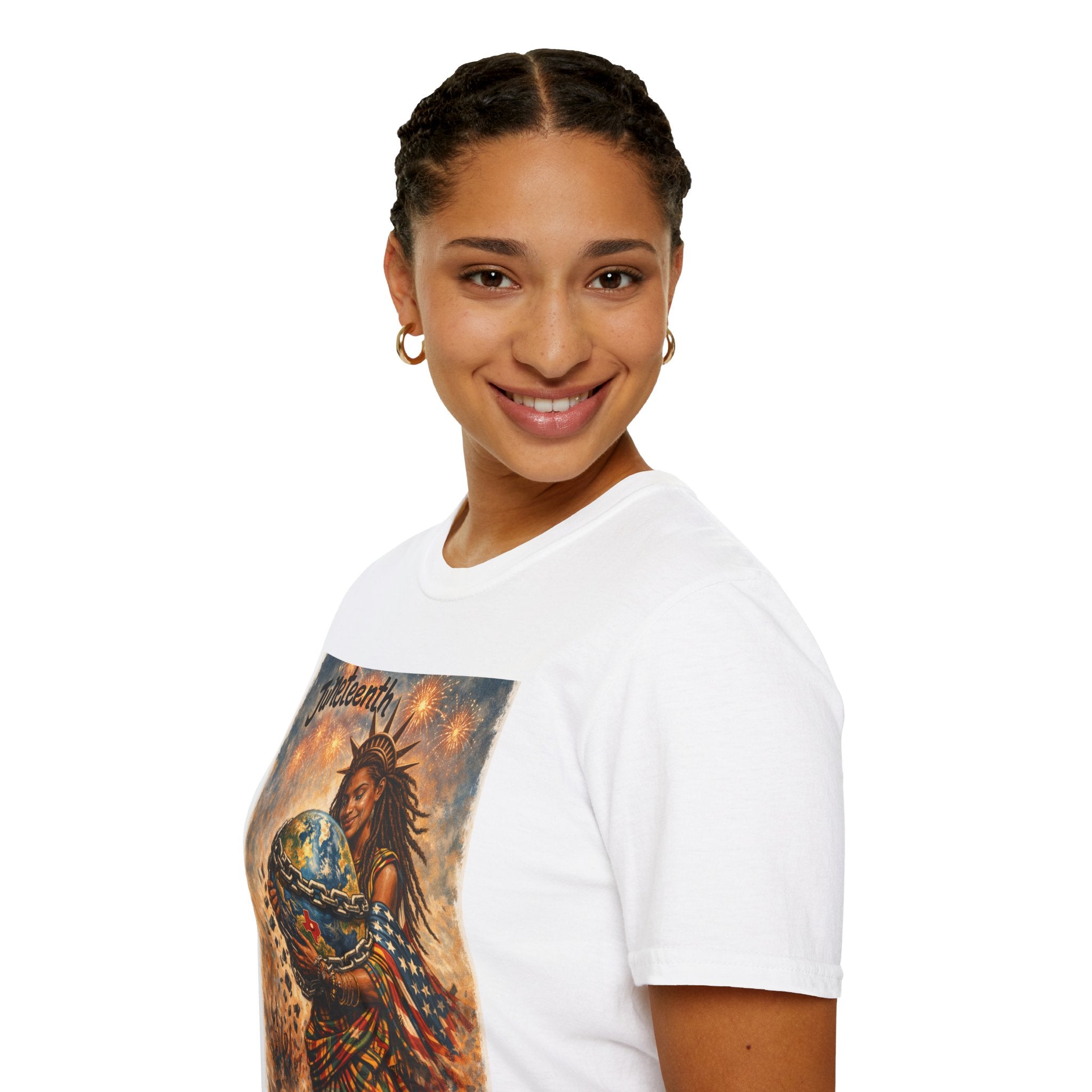 Juneteenth Distressed T-Shirts | Black History & Freedom Pride Tees (Set of 3 Designs)Matching Pet Apparel