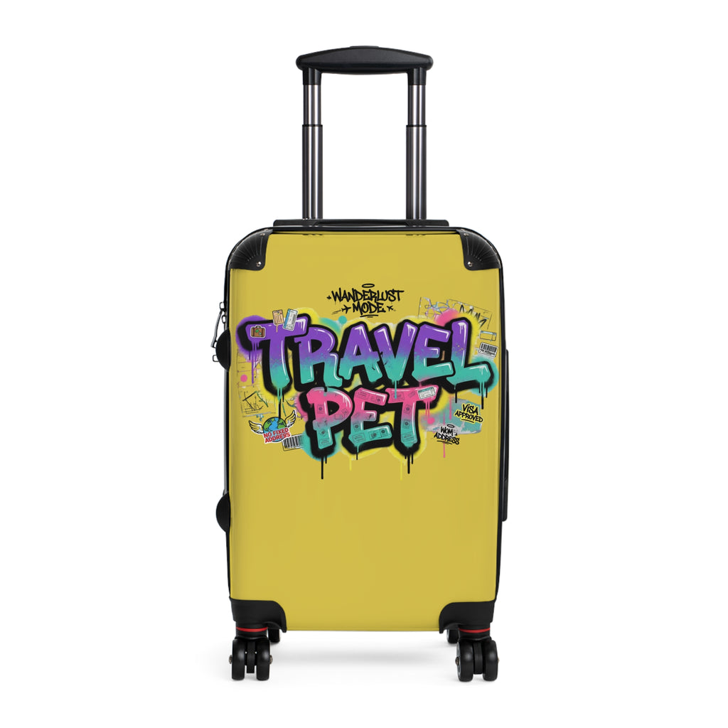 Pet Parent Travel Suitcase — 'Travel Pet' Luggage for Pet Owners