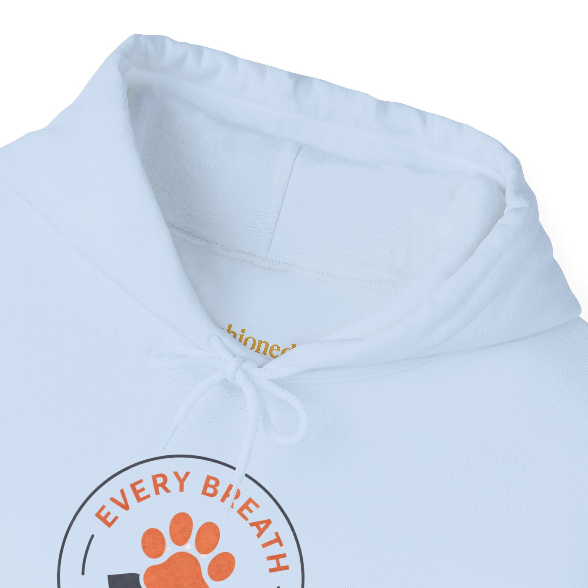 The Faith hoodie, along with coordinating pet hoodies and bandanas, are currently available.