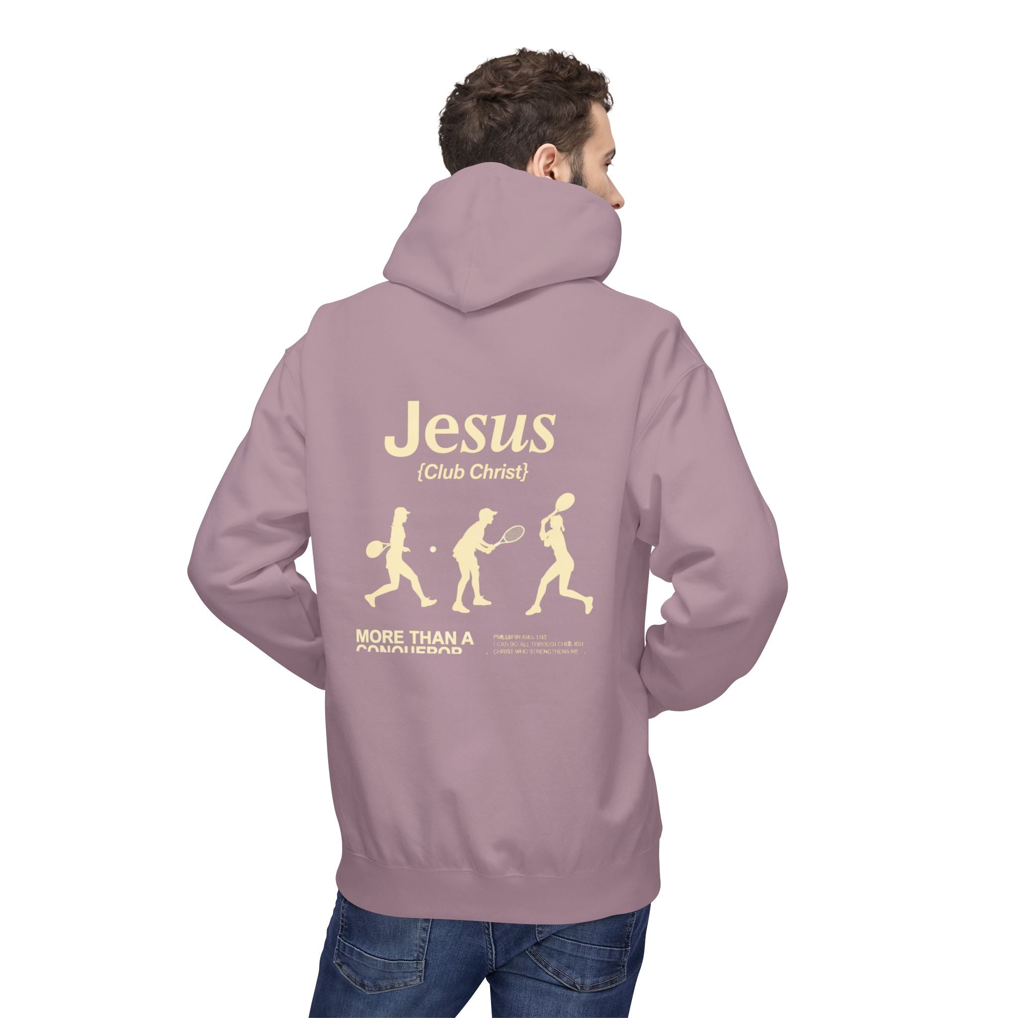 Jesus Athletic Club Hoodie — Faith Graphic Hoodie