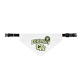 Clip-On Pet Bandana — California "Furbaby" Retro Paw Print Collar Bandana Matching