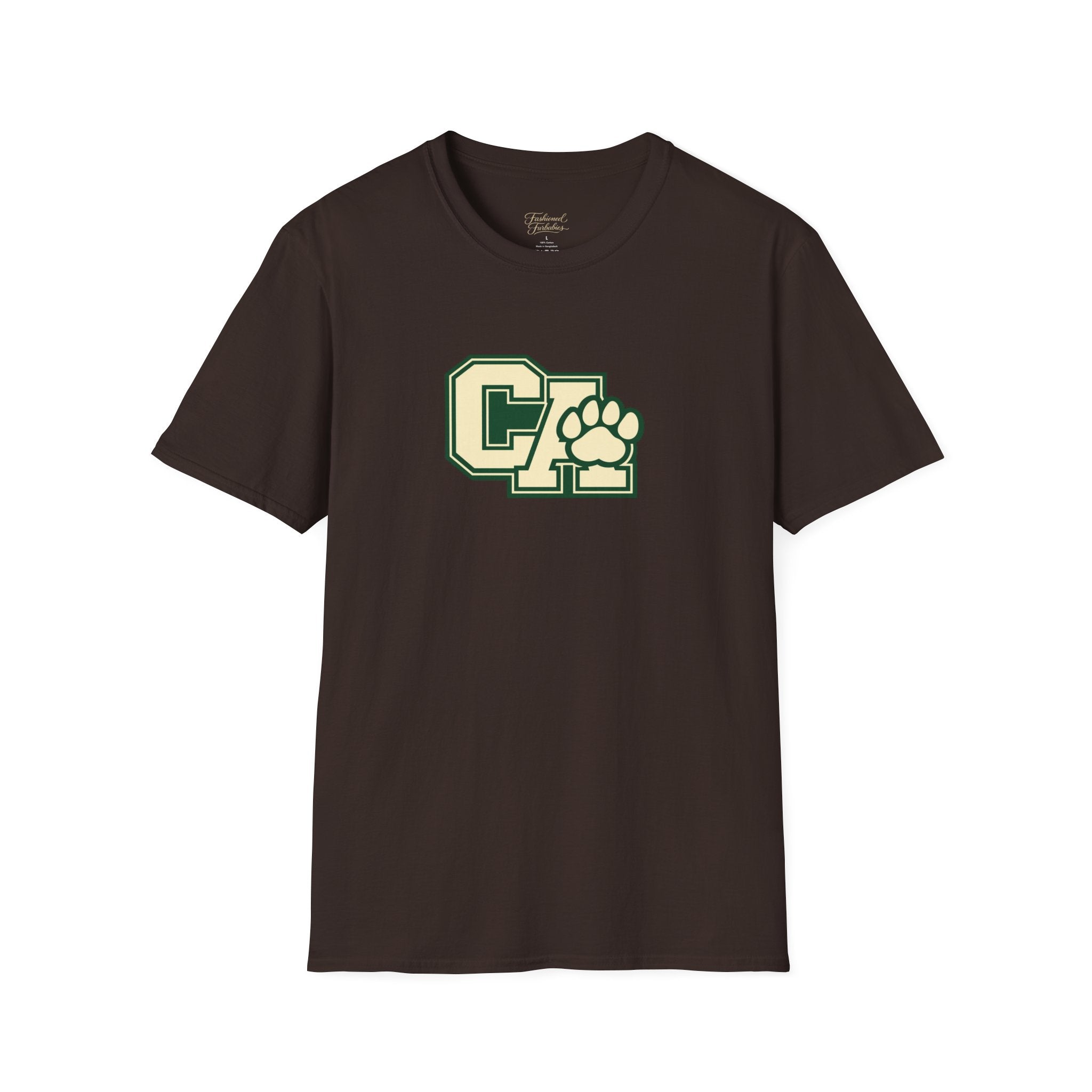 North Carolina Atlanta California Pet Bandana Tee — Matching Scripture on Back