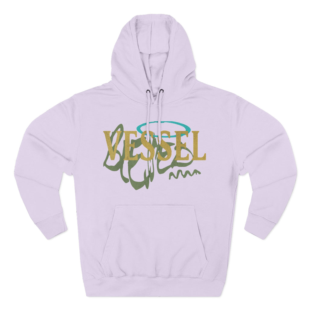 Vessel, Inspirational Three-Panel Fleece Hoodie -