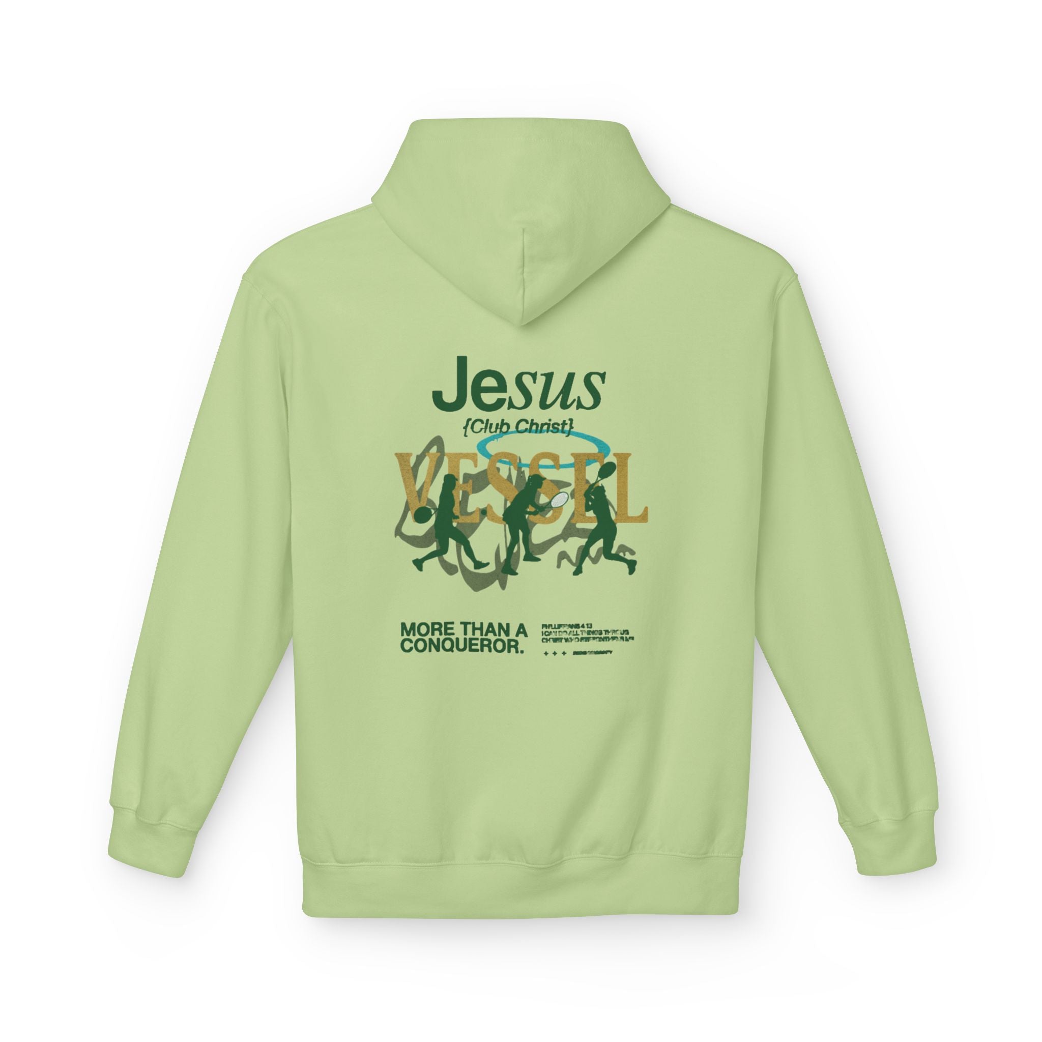 Jesus Athletic Club Hoodie — "Club Jesus" Graphic Hoodie