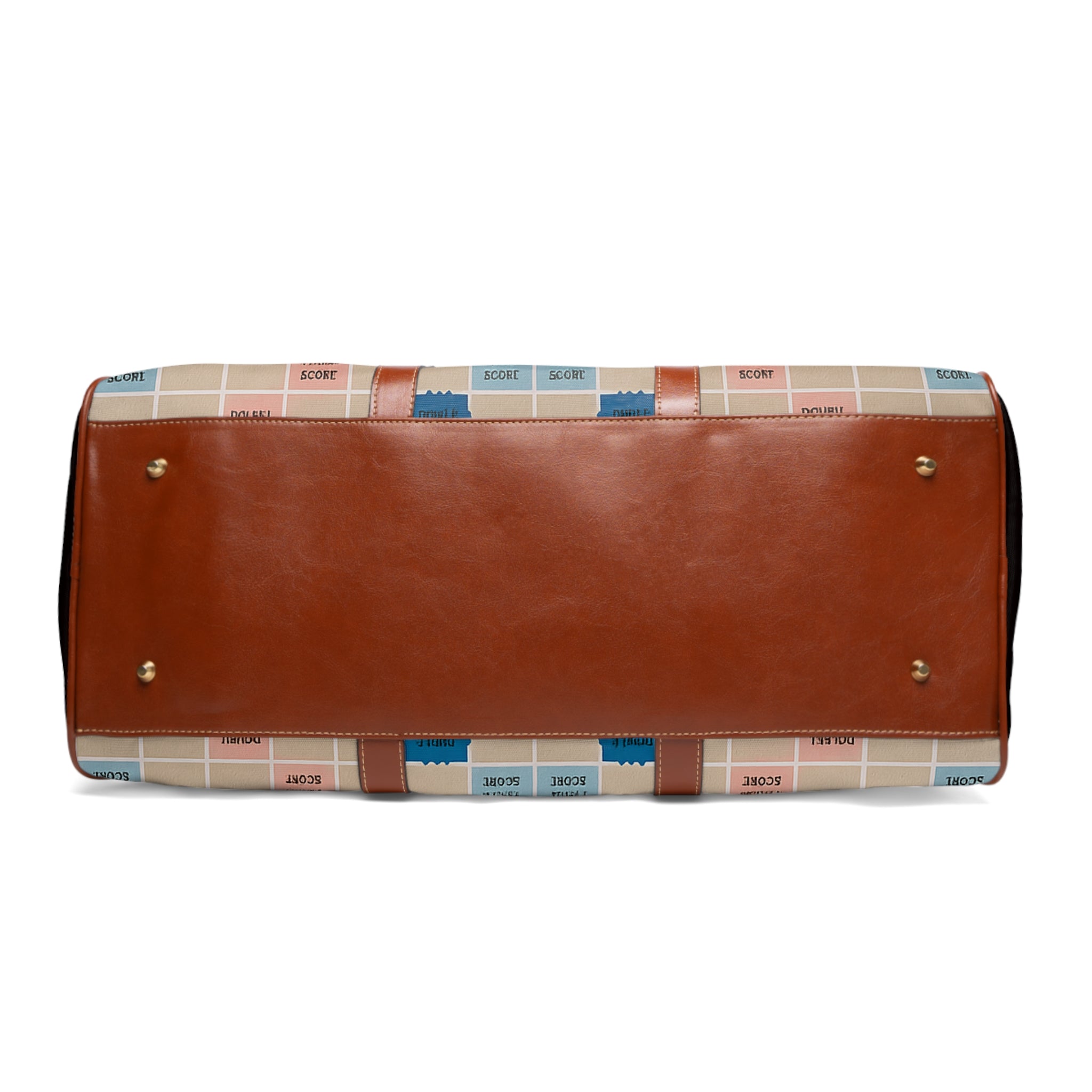 Revelation 12:11 Scrabble-Style Waterproof Travel Bag