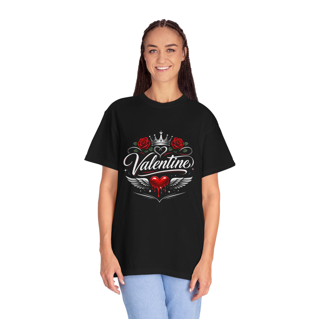 Bleeding Heart Rose T-Shirt — Gothic Romantic Graphic