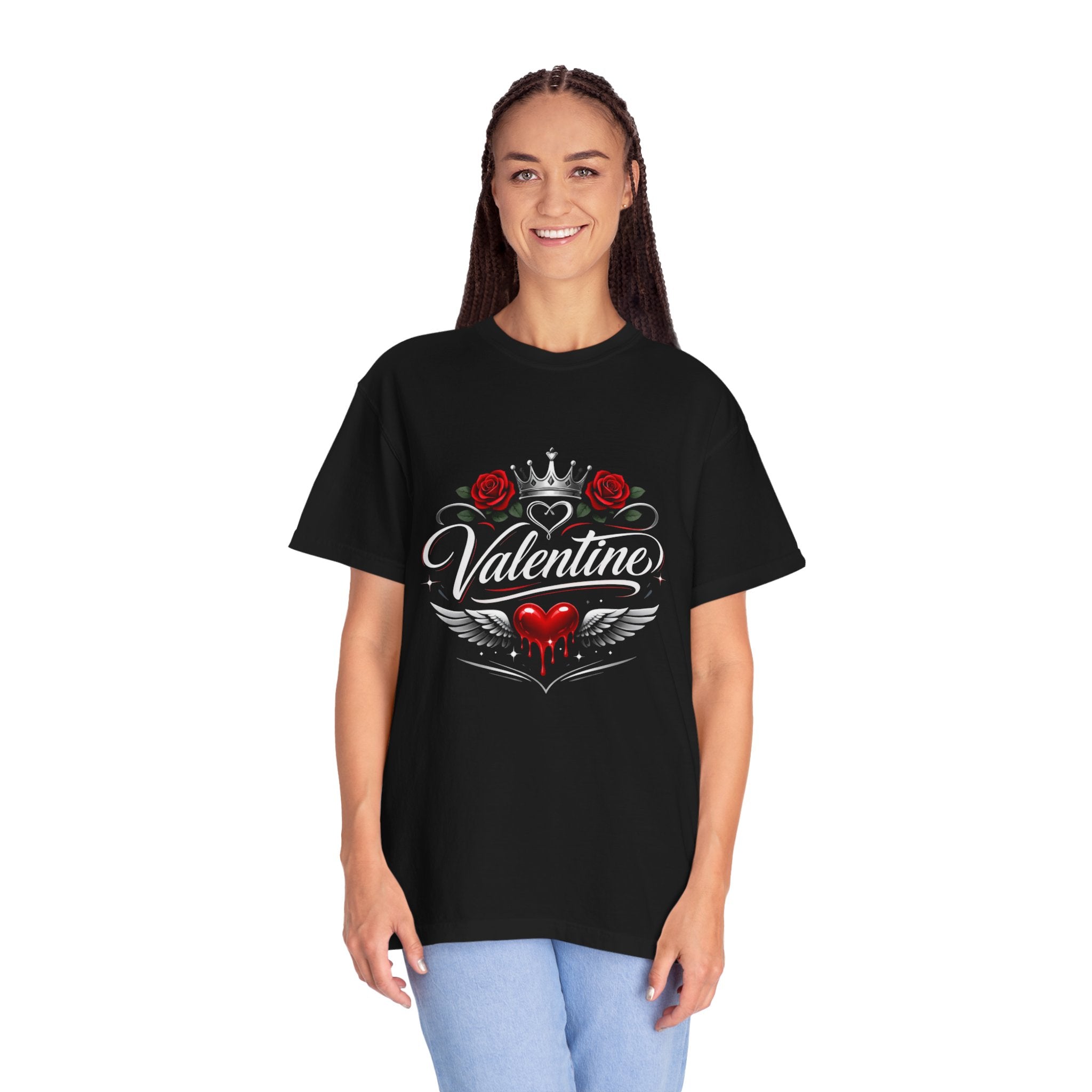 Bleeding Heart Rose T-Shirt — Gothic Romantic Graphic