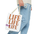 Life on Mars Tote Bag - UFO Space Exploration Design