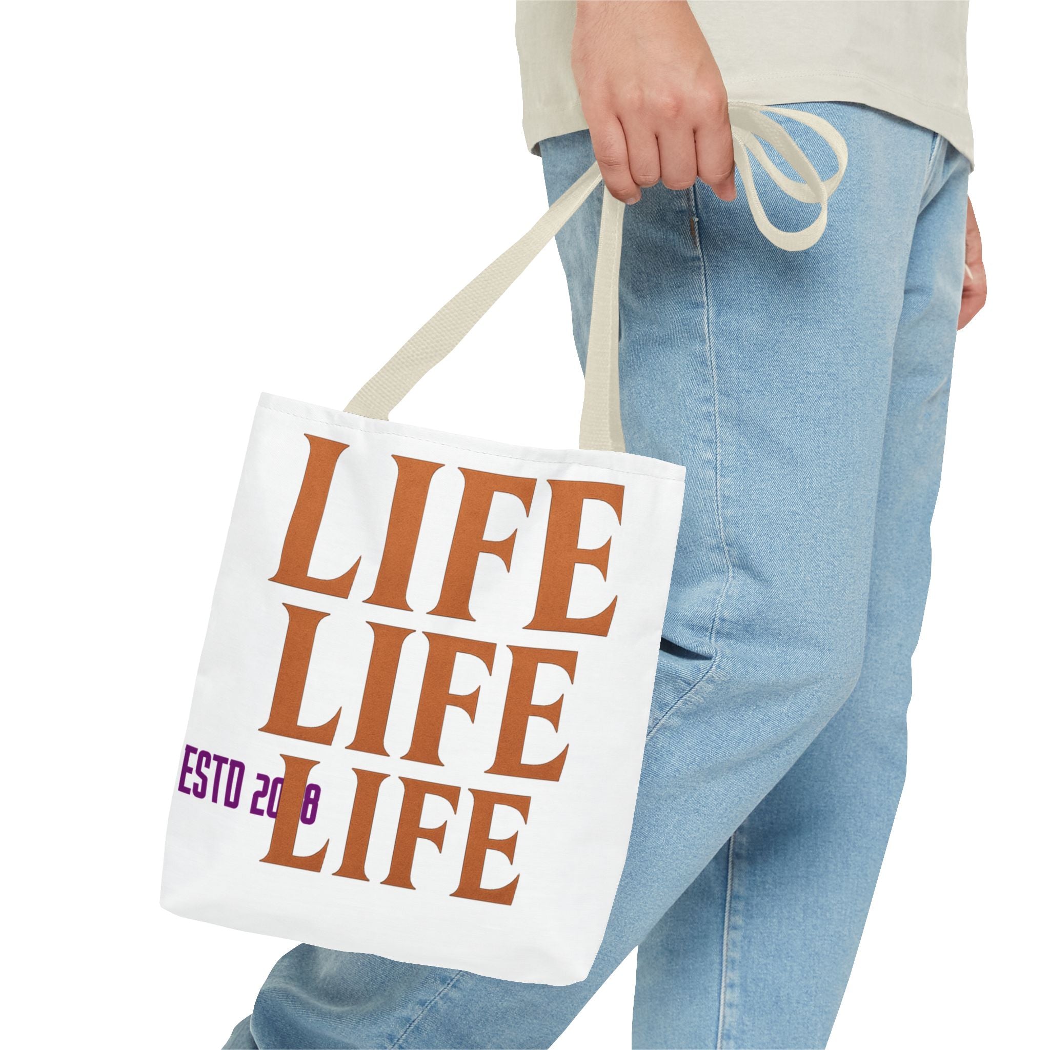 Life on Mars Tote Bag - UFO Space Exploration Design