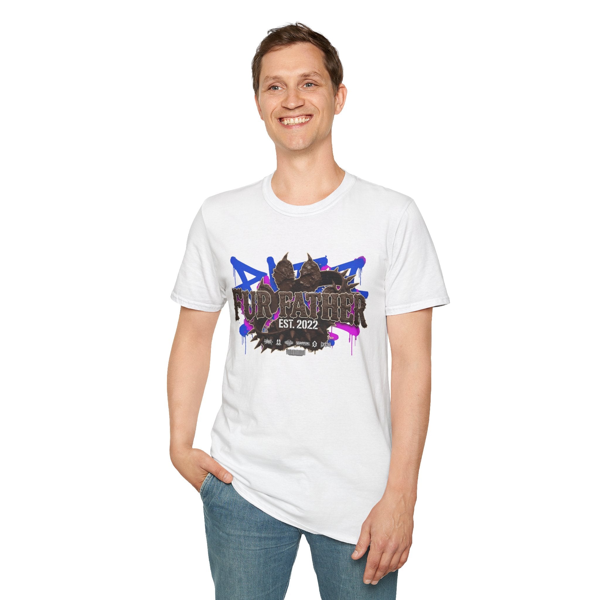 Graffiti Punk T-Shirt — "PUNKER" Est. 2022 Urban Streetwear