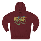 Vessel, Inspirational Three-Panel Fleece Hoodie -