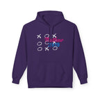 Tic Tac Toe Trinity Hoodie - God Jesus Holy Spirit