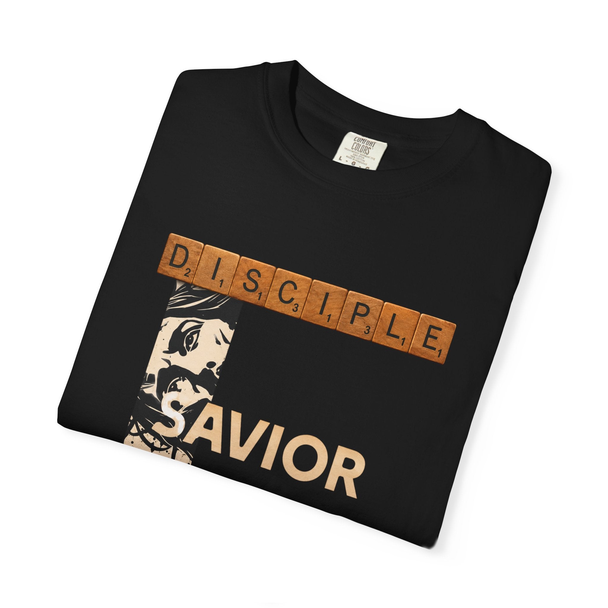 Unisex Garment-Dyed T-Shirt - Scrabble Revelations Game Board Set Gift
