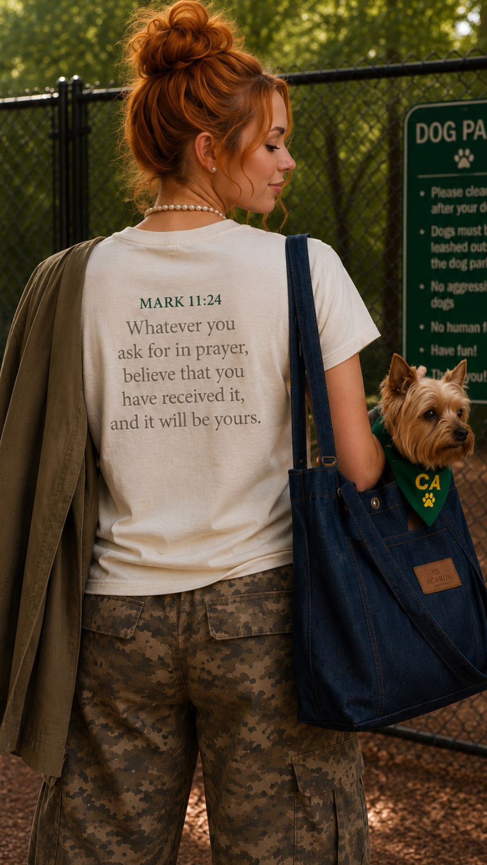 North Carolina, Atlanta California,Tshirts — Matching Scripture on Back