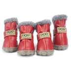 Leather Fur, Snow, Anti-Slip Waterproof