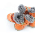 Leather Fur, Snow, Anti-Slip Waterproof