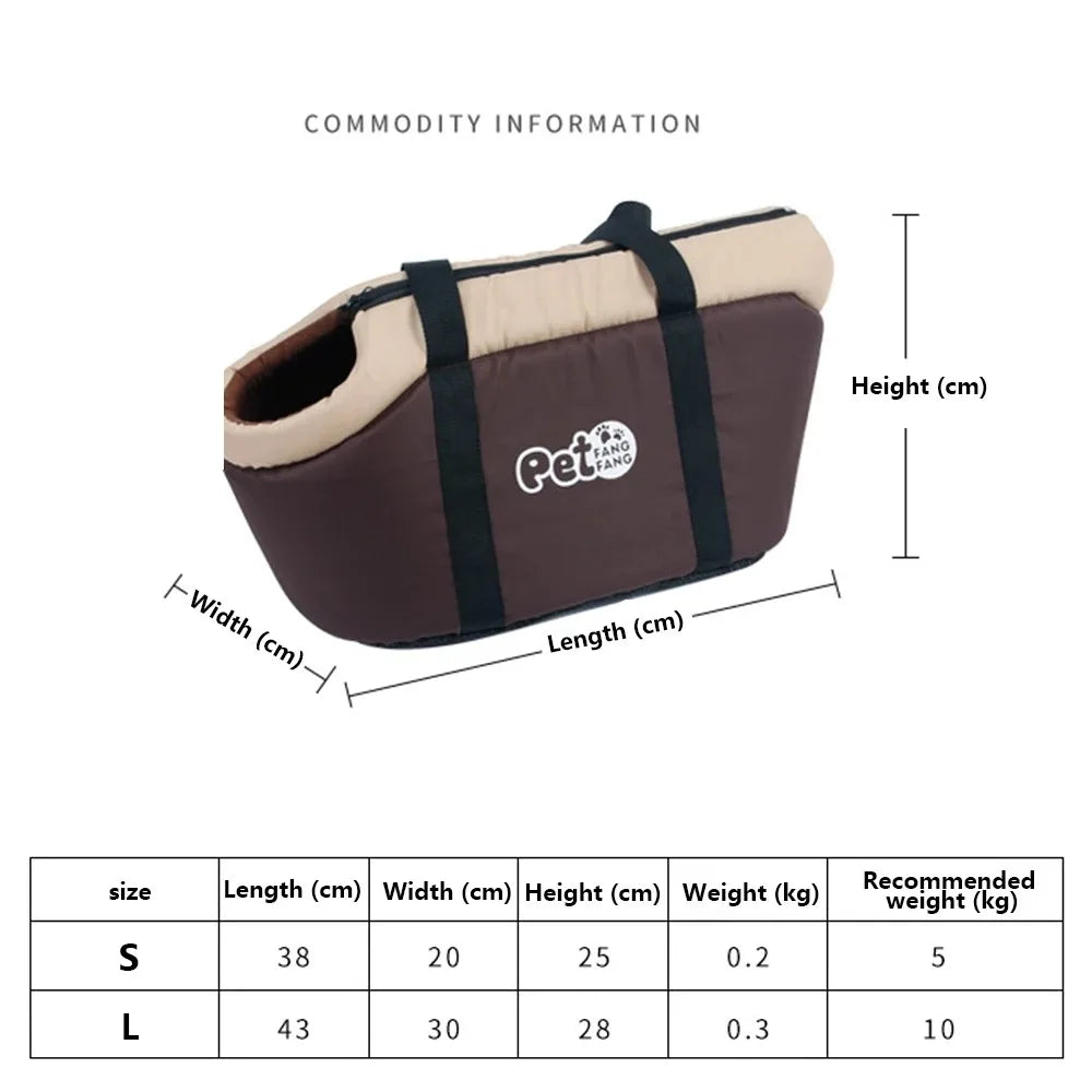 Soft Pet Carrier Backpack — Cozy Portable Travel Bag for Cats & Dogs | Outdoor Hiking & Travel