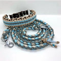 Reflective Paracord Dog Collar & Leash Set