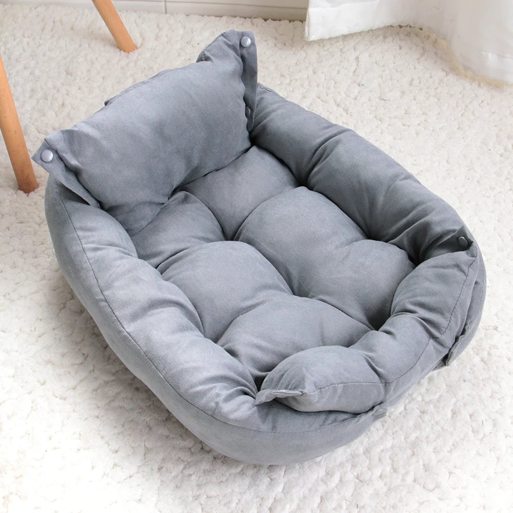 Multifunction Dog Bed Mat 3 IN 1 Dogs Cat Sleeping Bed Sofa Warm Winter Puppy Kitten Nest Kennel Soft Pet Cushion For Dogs Cats Fashioned Furbabies