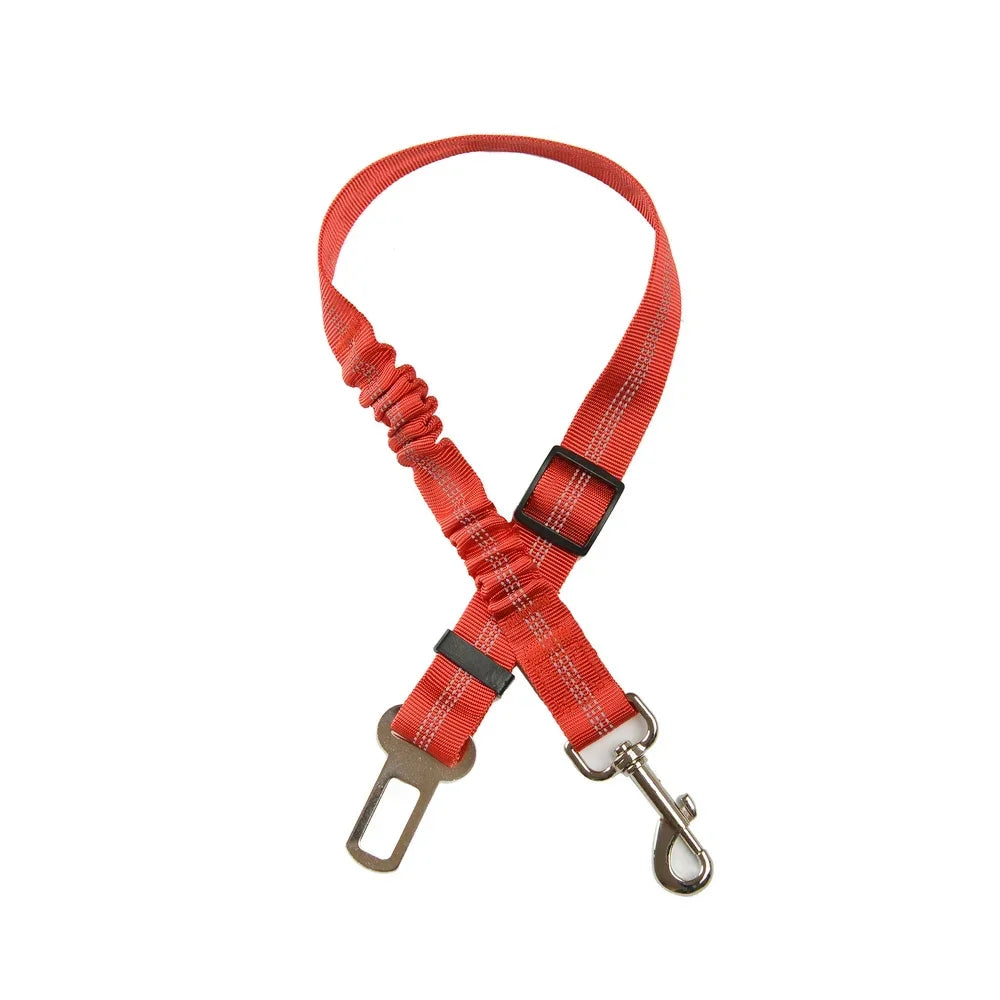 Adjustable Reflective Dog Car Seat Belt