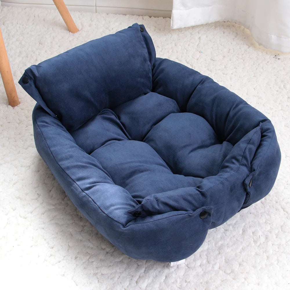 Multifunction Dog Bed Mat 3 IN 1 Dogs Cat Sleeping Bed Sofa Warm Winter Puppy Kitten Nest Kennel Soft Pet Cushion For Dogs Cats Fashioned Furbabies
