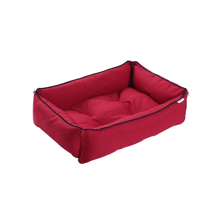 Waterproof Orthopedic Bolster Small Dog/Cat Bed