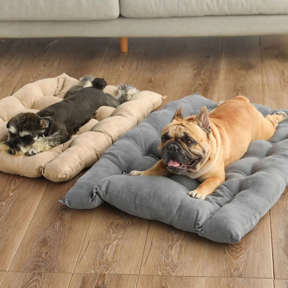 Multifunction Dog Bed Mat 3 IN 1 Dogs Cat Sleeping Bed Sofa Warm Winter Puppy Kitten Nest Kennel Soft Pet Cushion For Dogs Cats Fashioned Furbabies