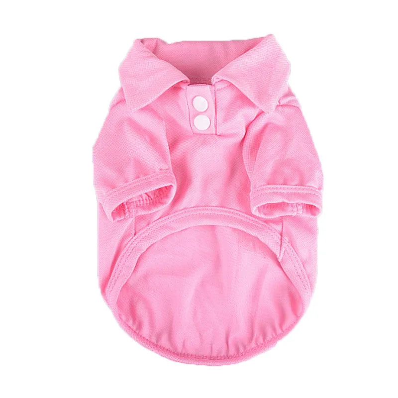 Lightweight Dog Polo Shirt