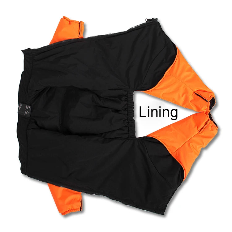 Reversible Waterproof Dog Coat - Reflective Outdoor Jacket