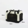 Pet Trolley Bag Foldable Zipper Large Capacity Cat Bag New Portable Breathable Small Dog Multi-cat Carrying Case