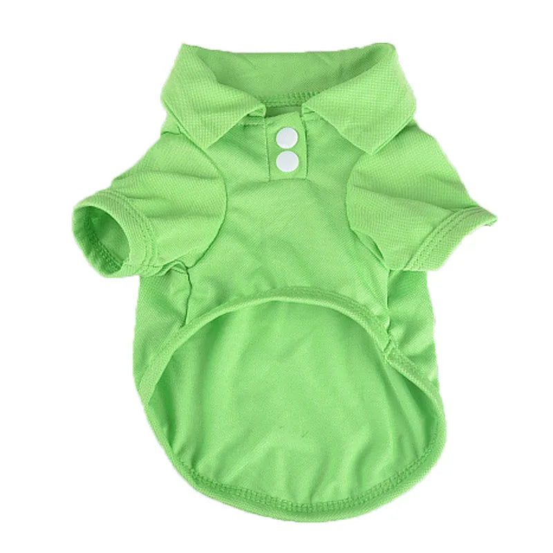 Lightweight Dog Polo Shirt