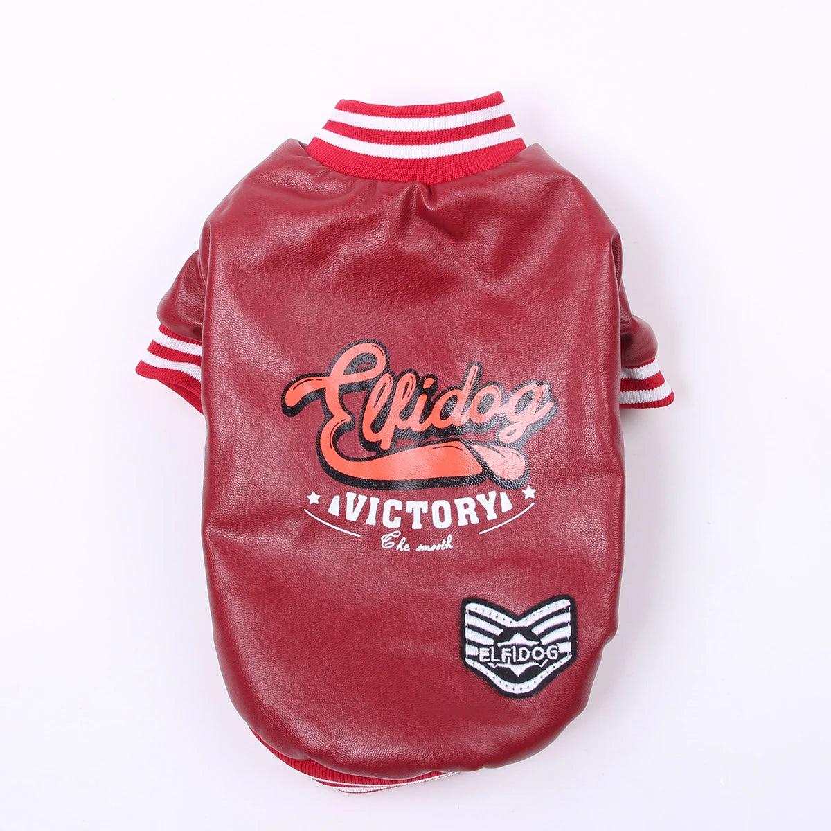 Coat Jacket Faux Leather Fleece