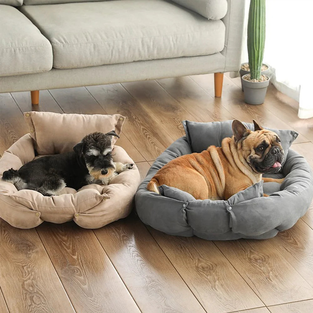 Multifunction Dog Bed Mat 3 IN 1 Dogs Cat Sleeping Bed Sofa Warm Winter Puppy Kitten Nest Kennel Soft Pet Cushion For Dogs Cats Fashioned Furbabies