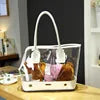 Transparent Dog Carrier Bag | Stylish PVC Pet Tote for Small Dogs