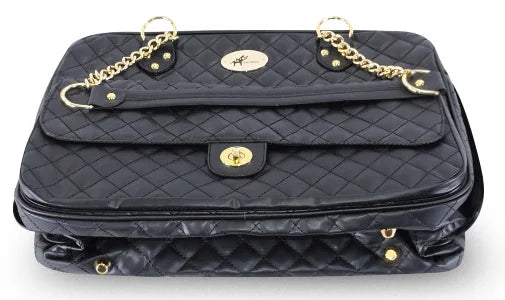 Designer PU Leather Pet Carrier Handbag