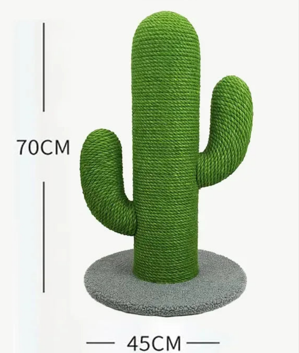 Cat Climbing Frame Cactus Cat Cardboard Nordic Originality Design Cattery Cat Scratching Post Sisal Rope Products Arbol Gato FYC