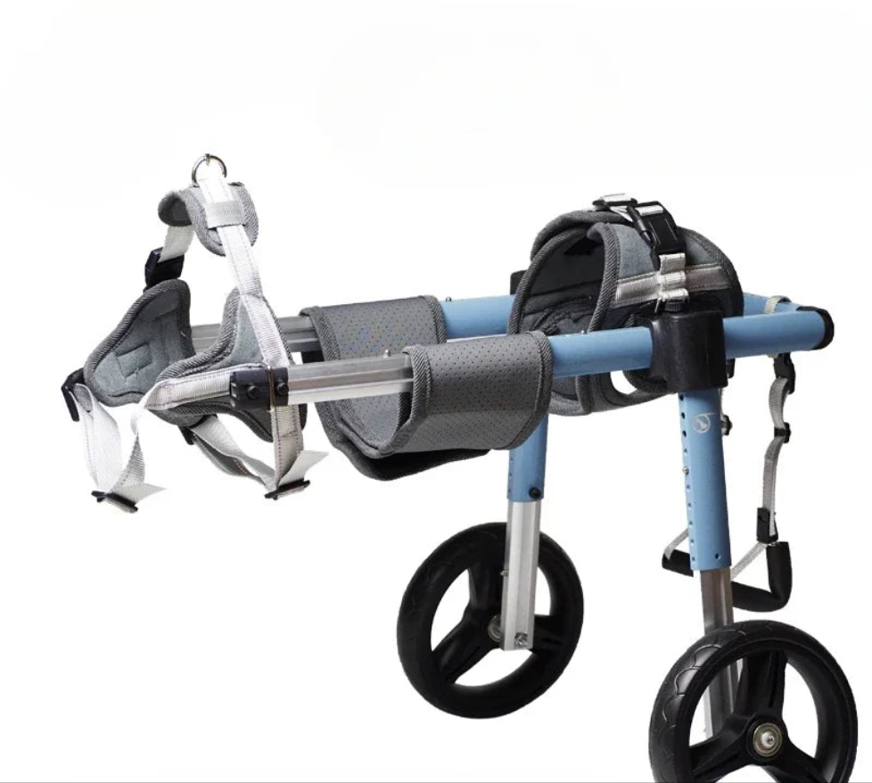 Luxury Dog Wheelchair for Back Legs Hind Limb Paralysis Rehabilitation Wheelchair for Dogs Auxiliary Support for Disabled Pets