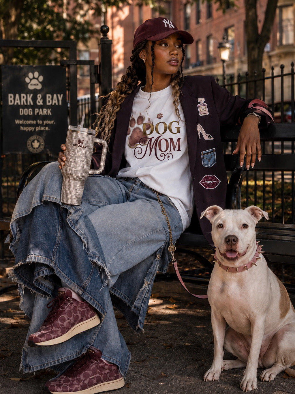 Dog Mom T-Shirt – , Graphic Tee for Pet Lovers