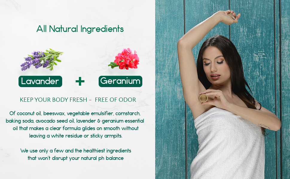 All Natural, Plastic-Free Deodorants BeNat