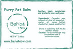 BeNat Pets. Furry Pet Balm. 0.9 oz. BeNat