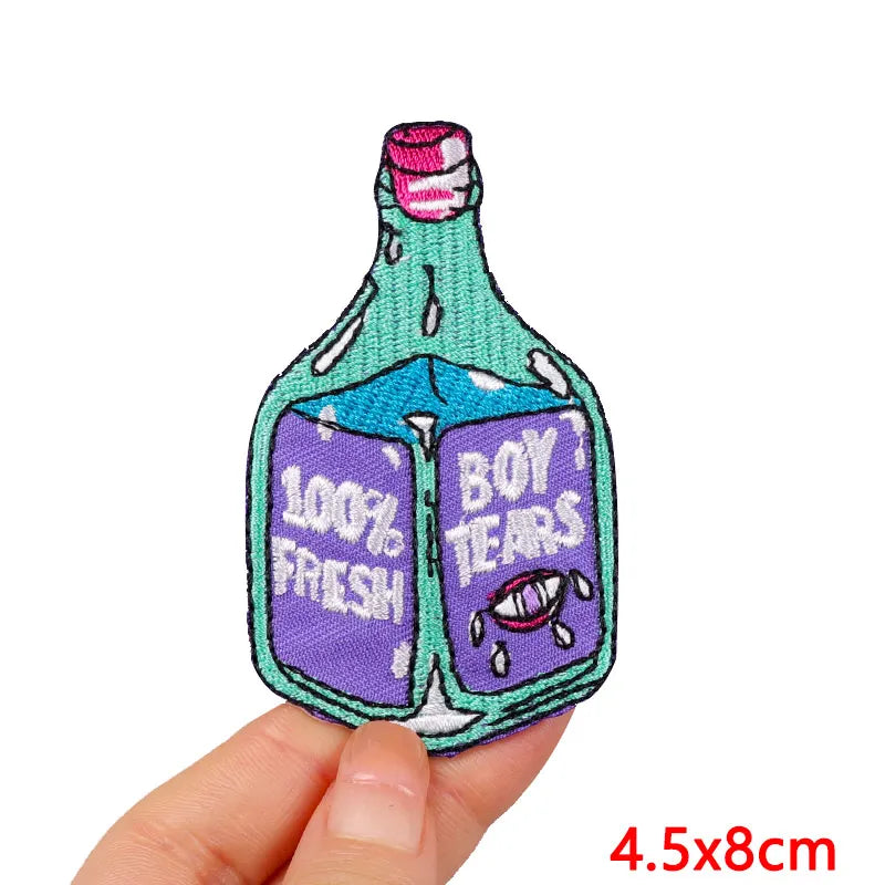Cat Paw & Dog Cartoon 3D Embroidery Iron-On Patch