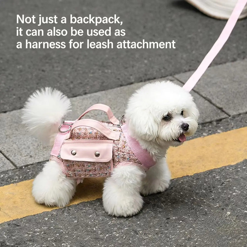 Tweed Dog Sling Carrier