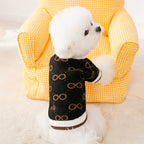 Luxury Dog Clothes for Small Dogs Winter Warm Dog Sweater Chihuahua French Bulldog Clothing Pet Items Knitted Cardigan Sweater Fashioned Furbabies