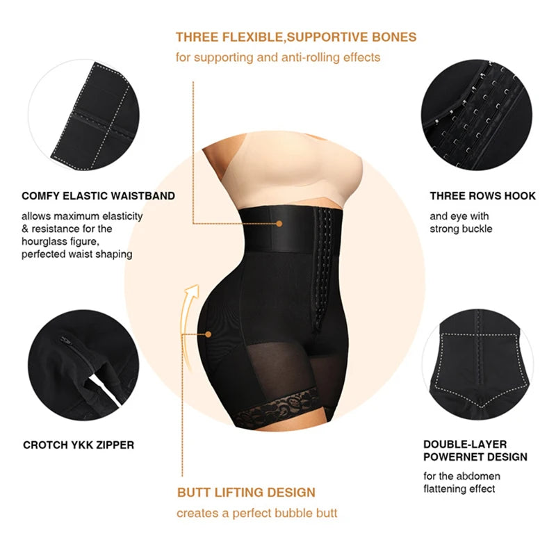 Latex Waist Trainer – Firm Compression & Steel Boning Support