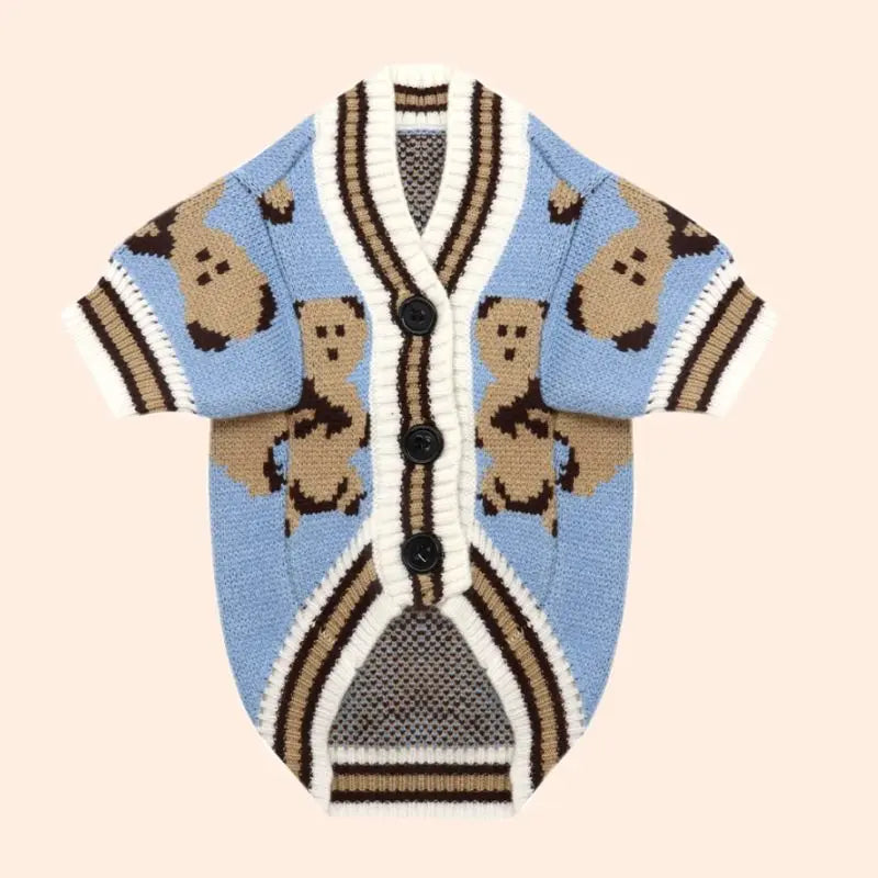Bear Knit Dog Sweaters