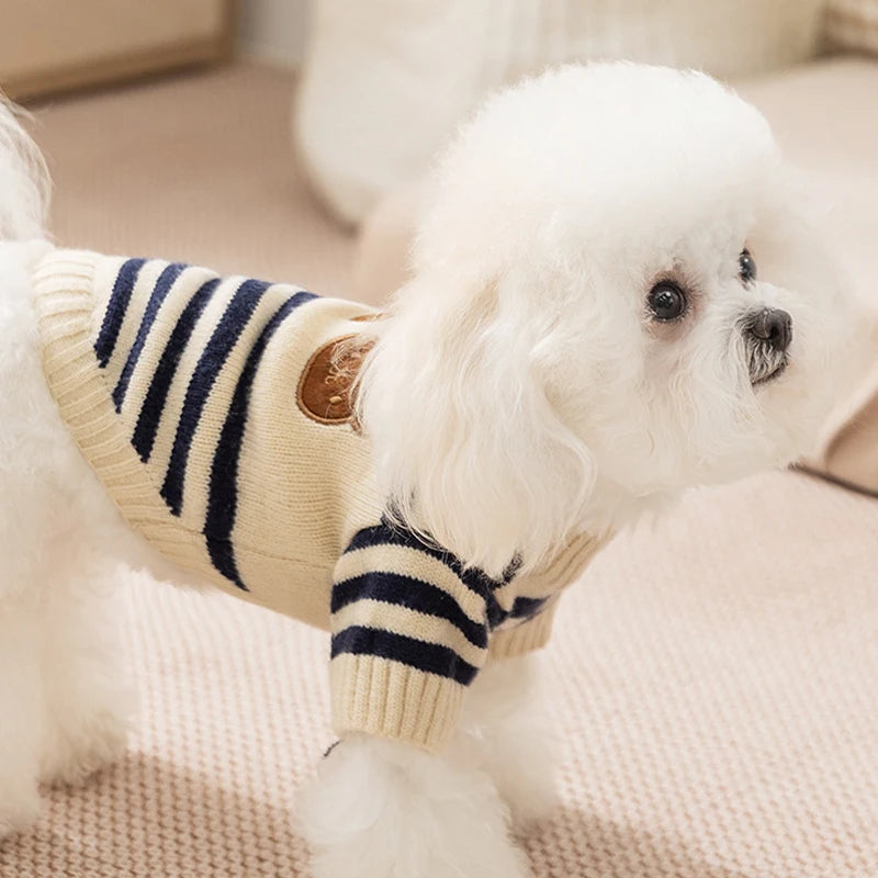 Bear Knit Dog Sweaters