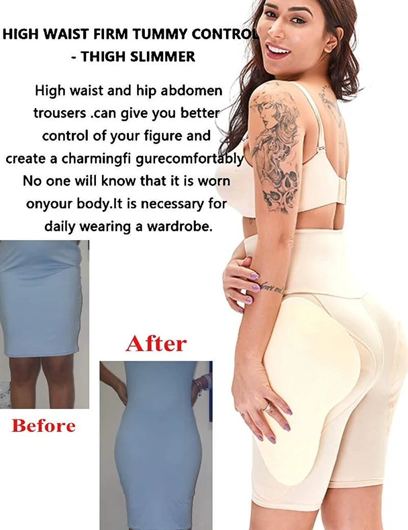 High-Waist Butt Lifter Shorts – Tummy Control & Curve Enhancement