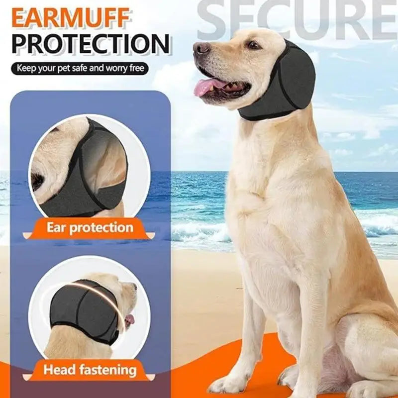 Dog Ear Cover & Snood Hood — Soft Pull-On Ear Wrap for Walks, Cool Weather & Pet Photo Styling