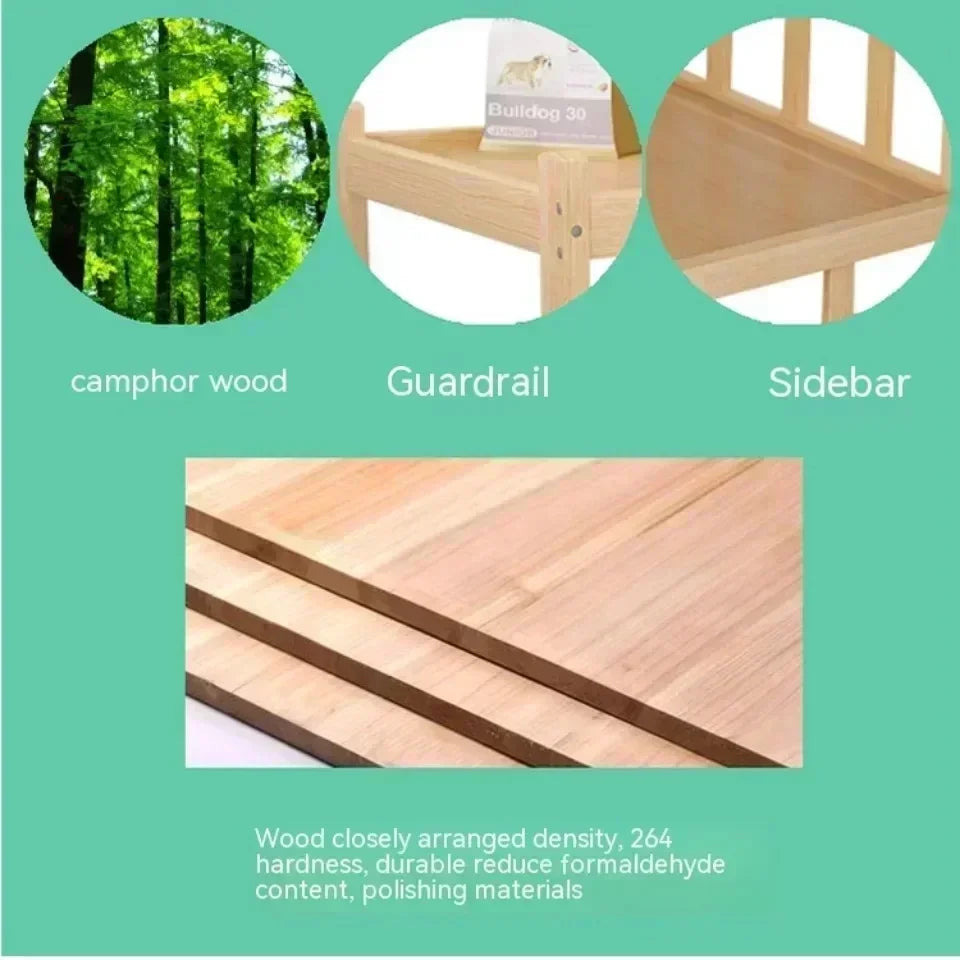 Simplicity Wooden Dog Bed Can Be Used As Bedside Table Dog Kennel Four Season Universal Environment protection Practical Pet Bed Fashioned Furbabies